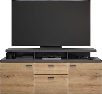 INOSIGN TV-Schrank Messina (1-St) Lowboard mit TV-Aufsatz - Für Fernseher bis zu 60 Zoll