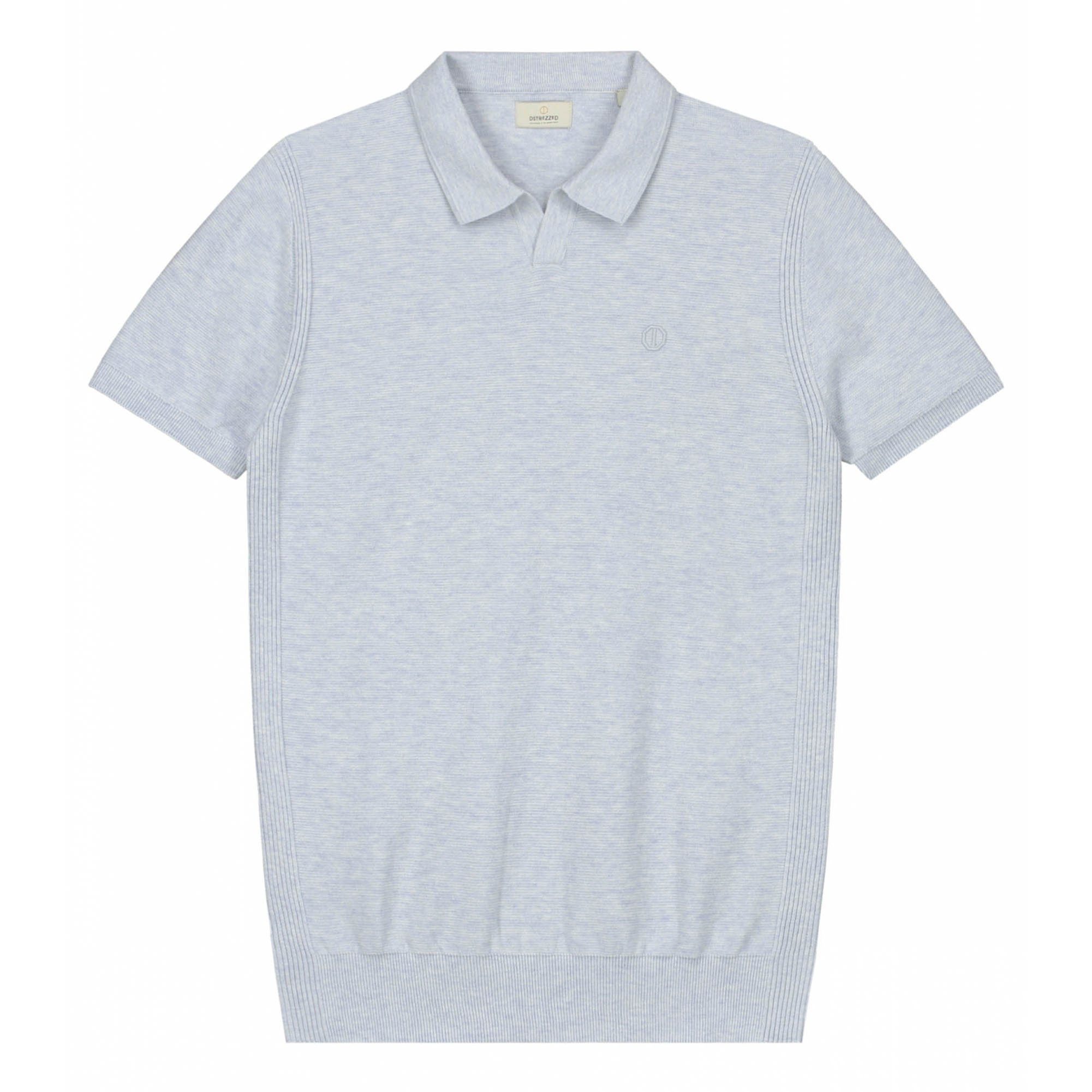 Dstrezzed Poloshirt Herren Poloshirt 1er Pack Baumwolle (Packung, 1er Pack)
