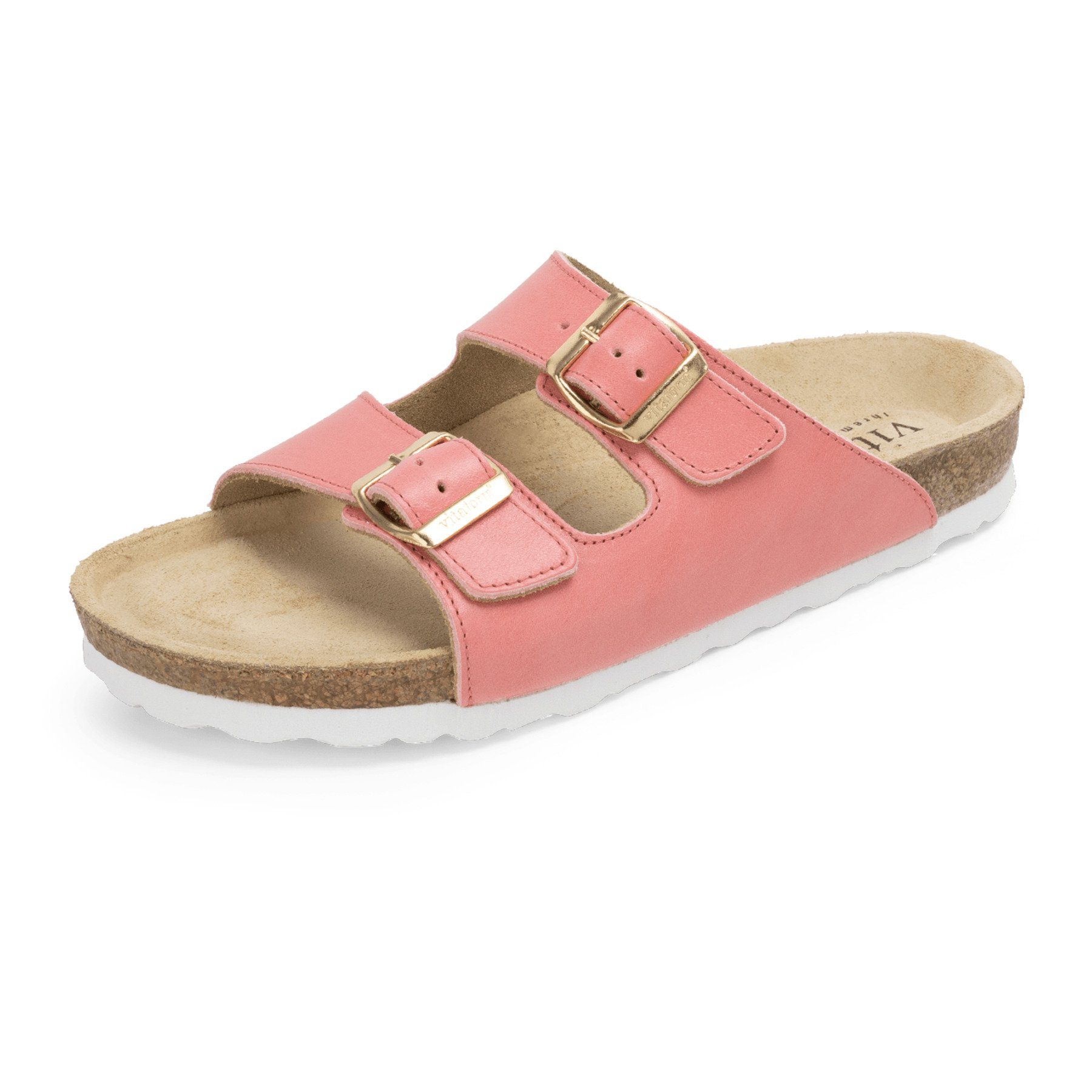 vitaform Damenschuhe Pantolette Nappaleder Pantolette soft pink