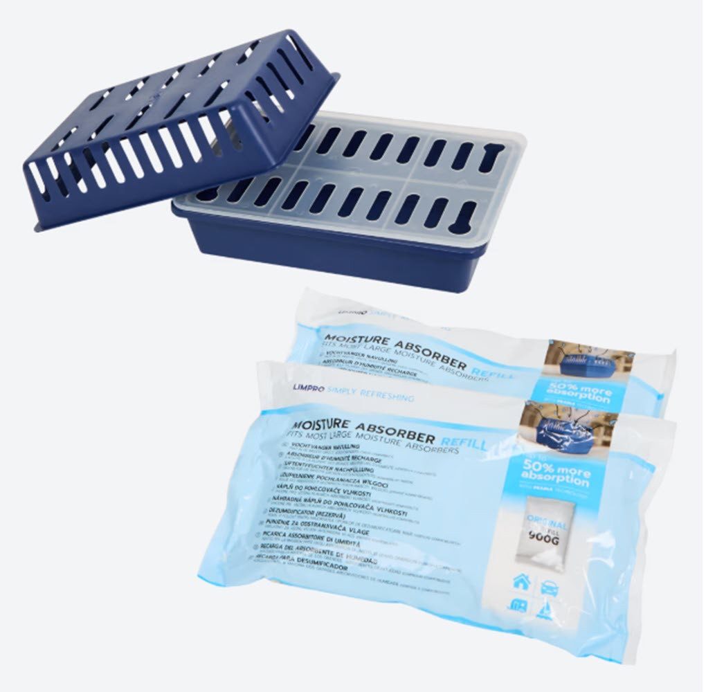 Spectrum Luftentfeuchter Limpro Luftentfeuchter + Nachfüller 2 x 900 g günstig online kaufen