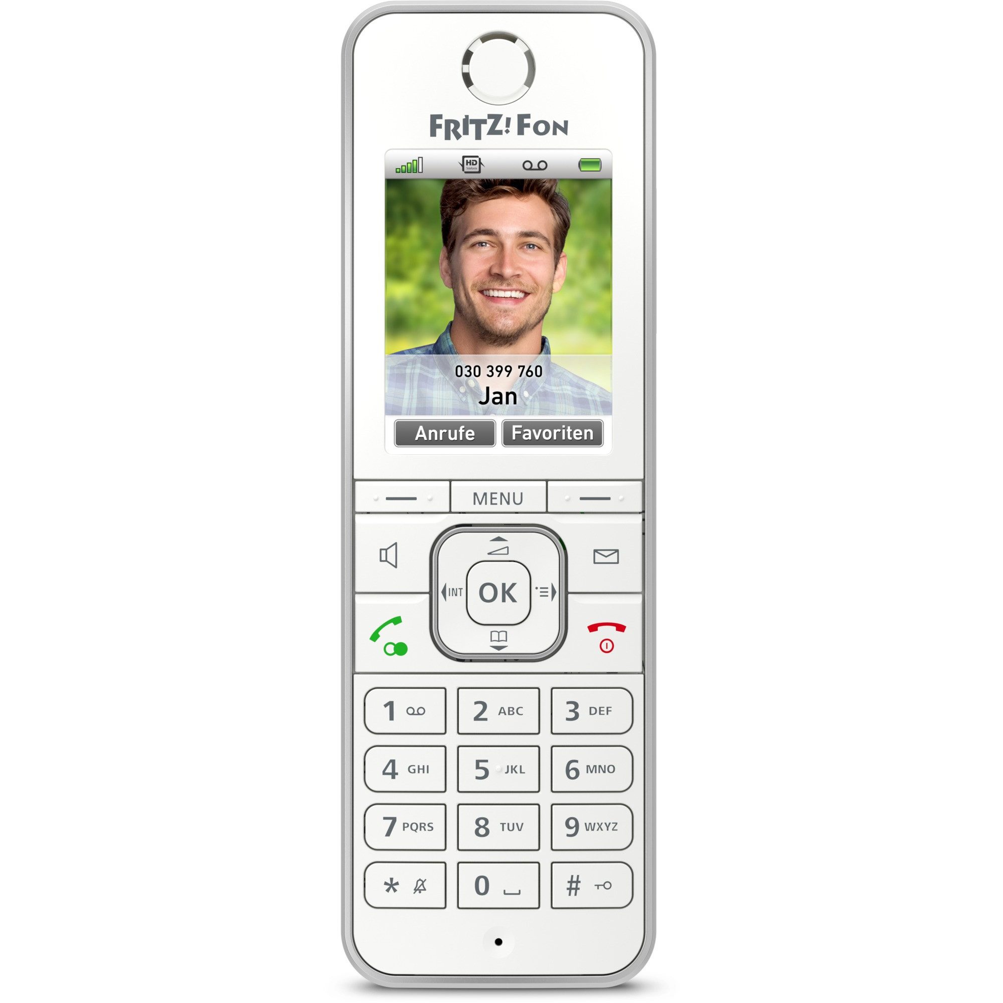 Fritz! FRITZ! Fon C6, Mobilteil Schnurloses DECT-Telefon