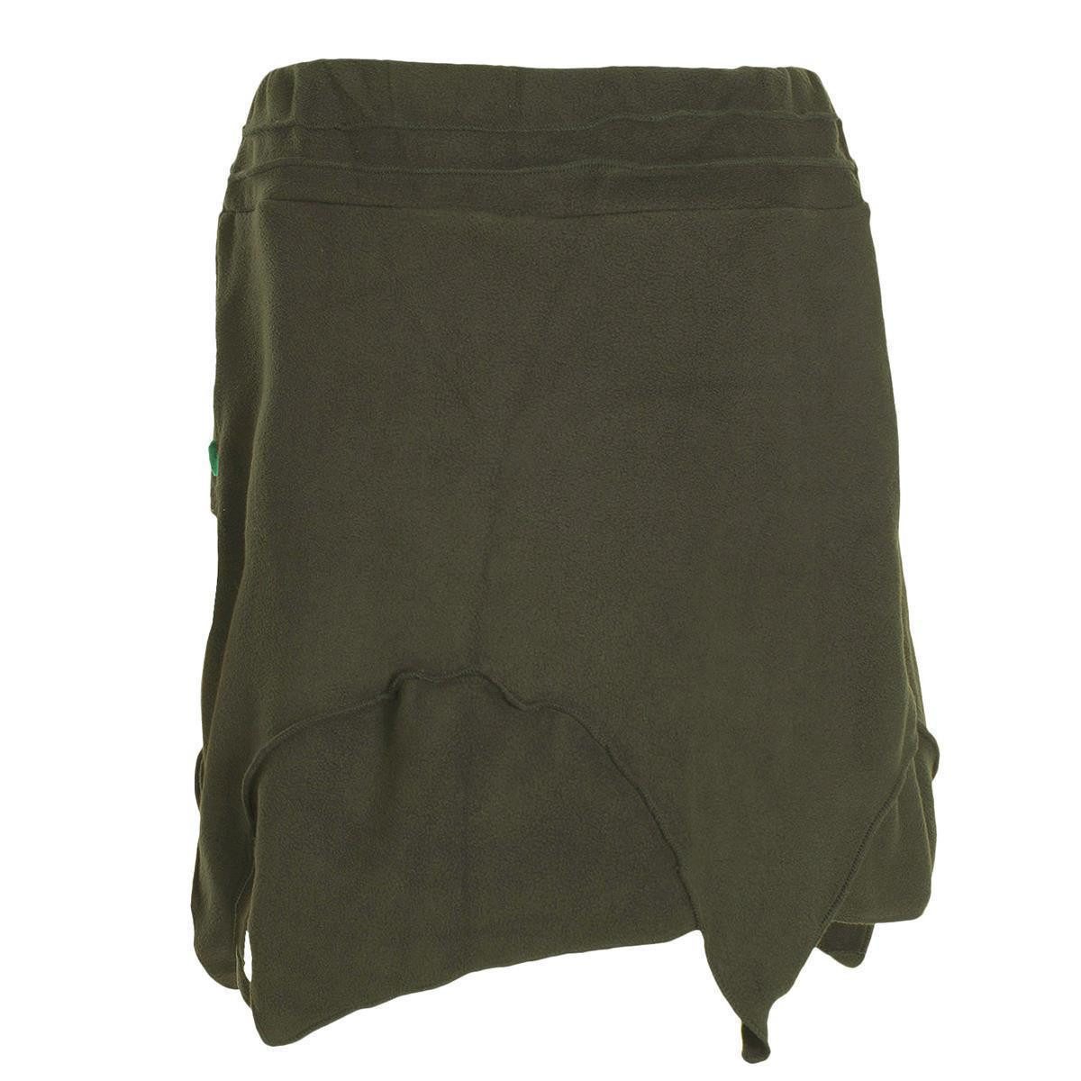Vishes Zipfelrock Thermorock warmer Damen Winterrock kurz Zipfelrock aus EC günstig online kaufen