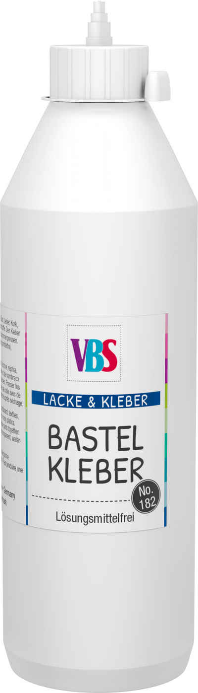 VBS Bastelkleber Bastelkleber No. 182, Wasserbasis, lösungsmittelfrei und transparent