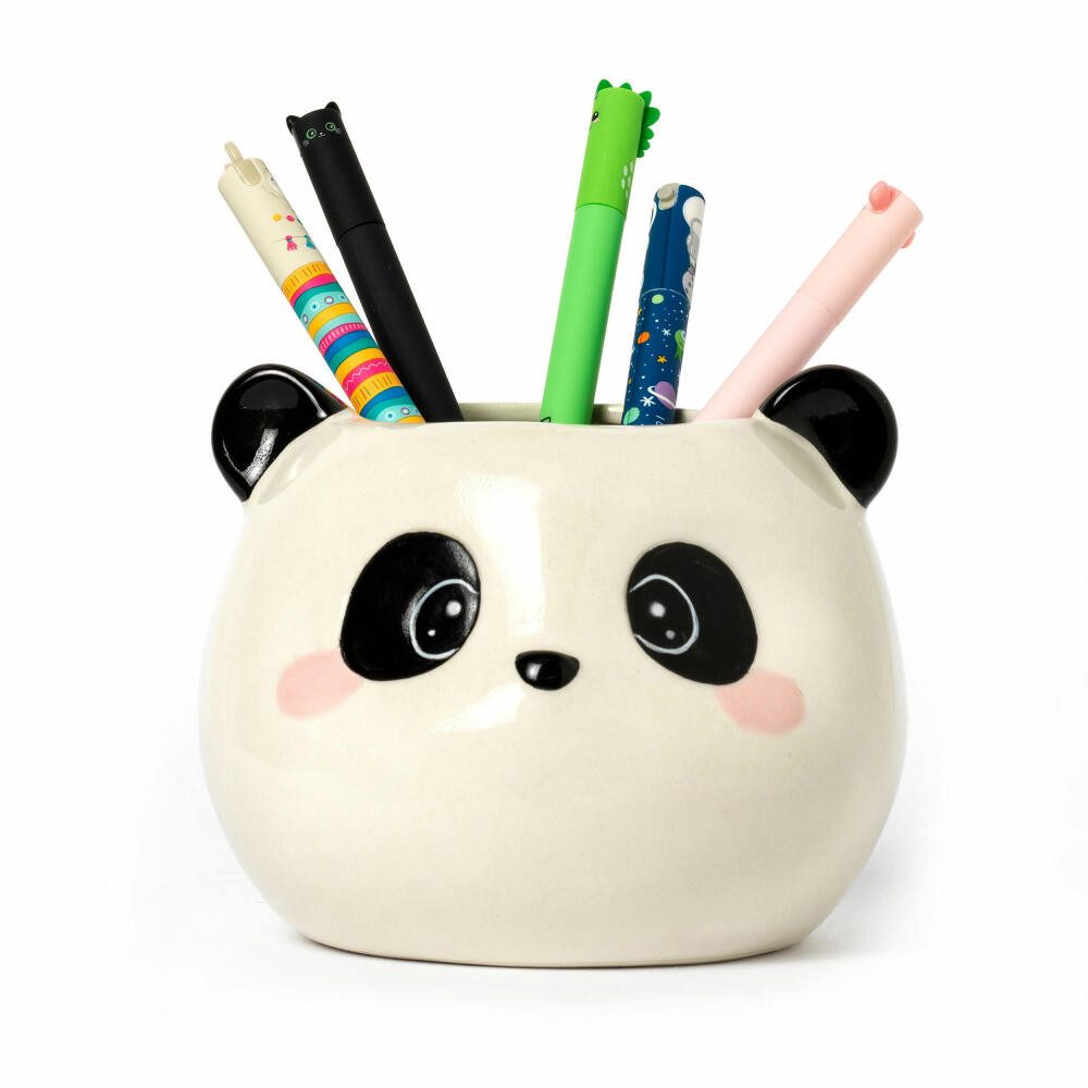 Legami Organizer Ceramic Pen Holder Desk Friends Panda