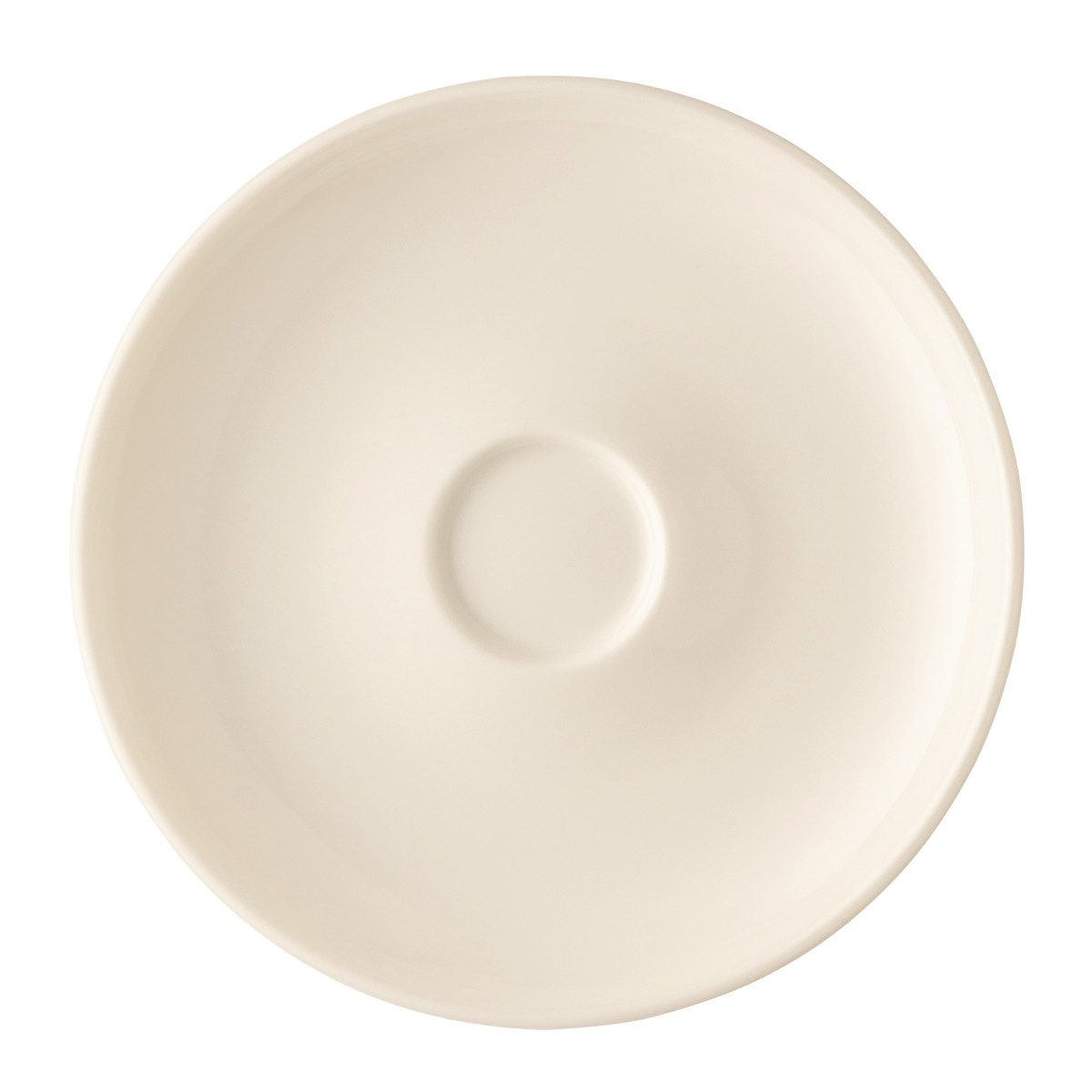 Rosenthal Untertasse Brillance Weiss Kombi-Untertasse Coup 15,5 cm, Untertasse