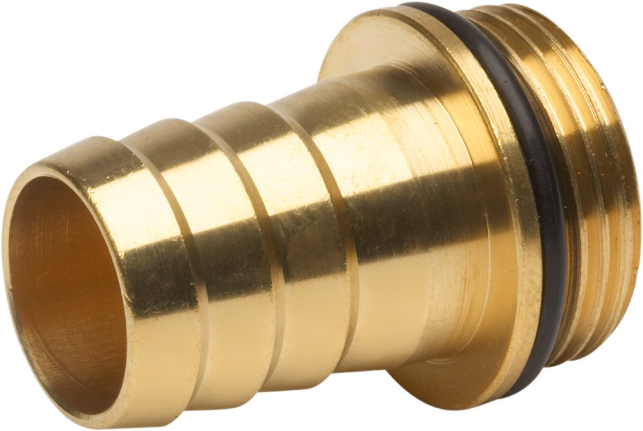 meister Schlauchkupplung Meister Schlauchanschluss mit Bund & O-Ring AG 3/4