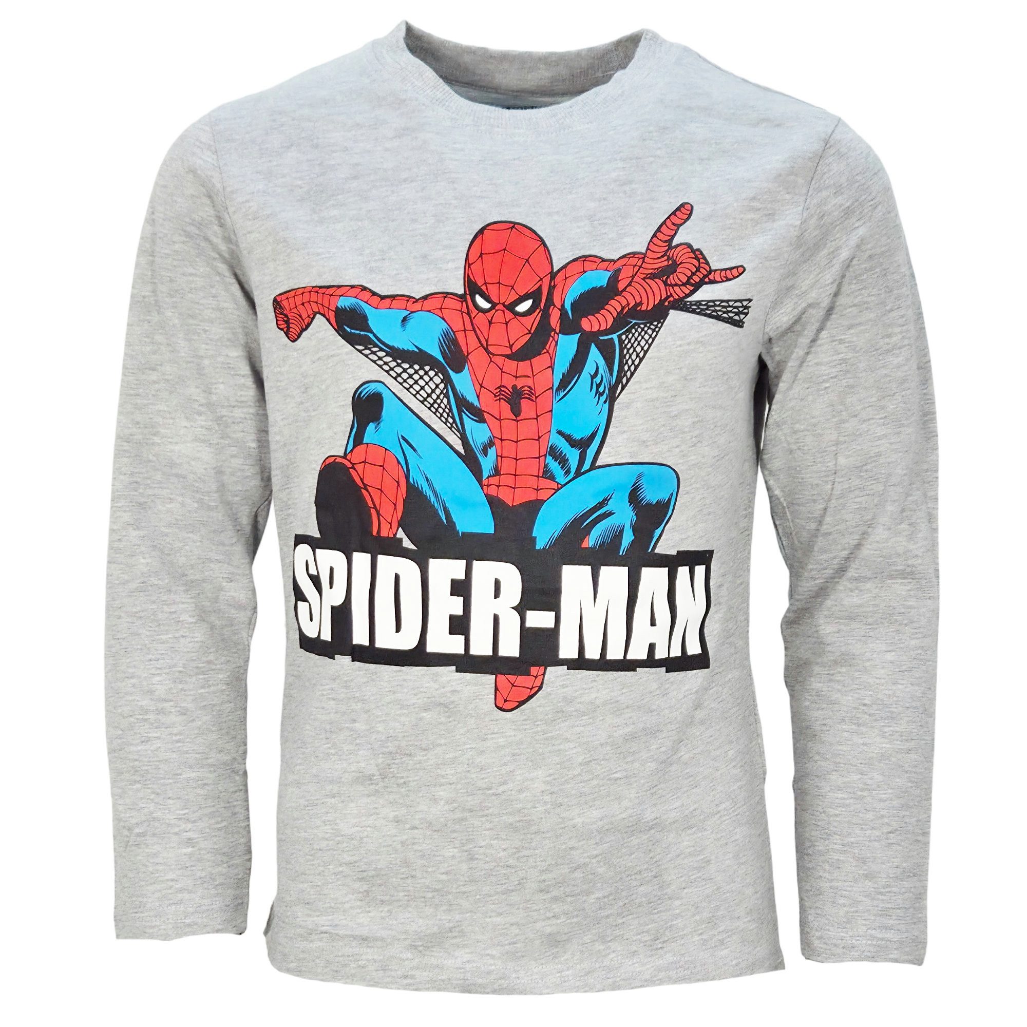 MARVEL Schlafanzug Marvel Spiderman Kinder Jungen Schlafanzug Pyjama lang Gr. 92 bis 128