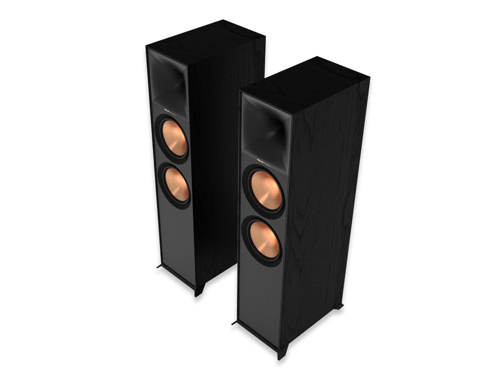 Klipsch Klipsch R-800F Standlautsprecher (Stückpreis) schwarz Stand-Lautsprecher