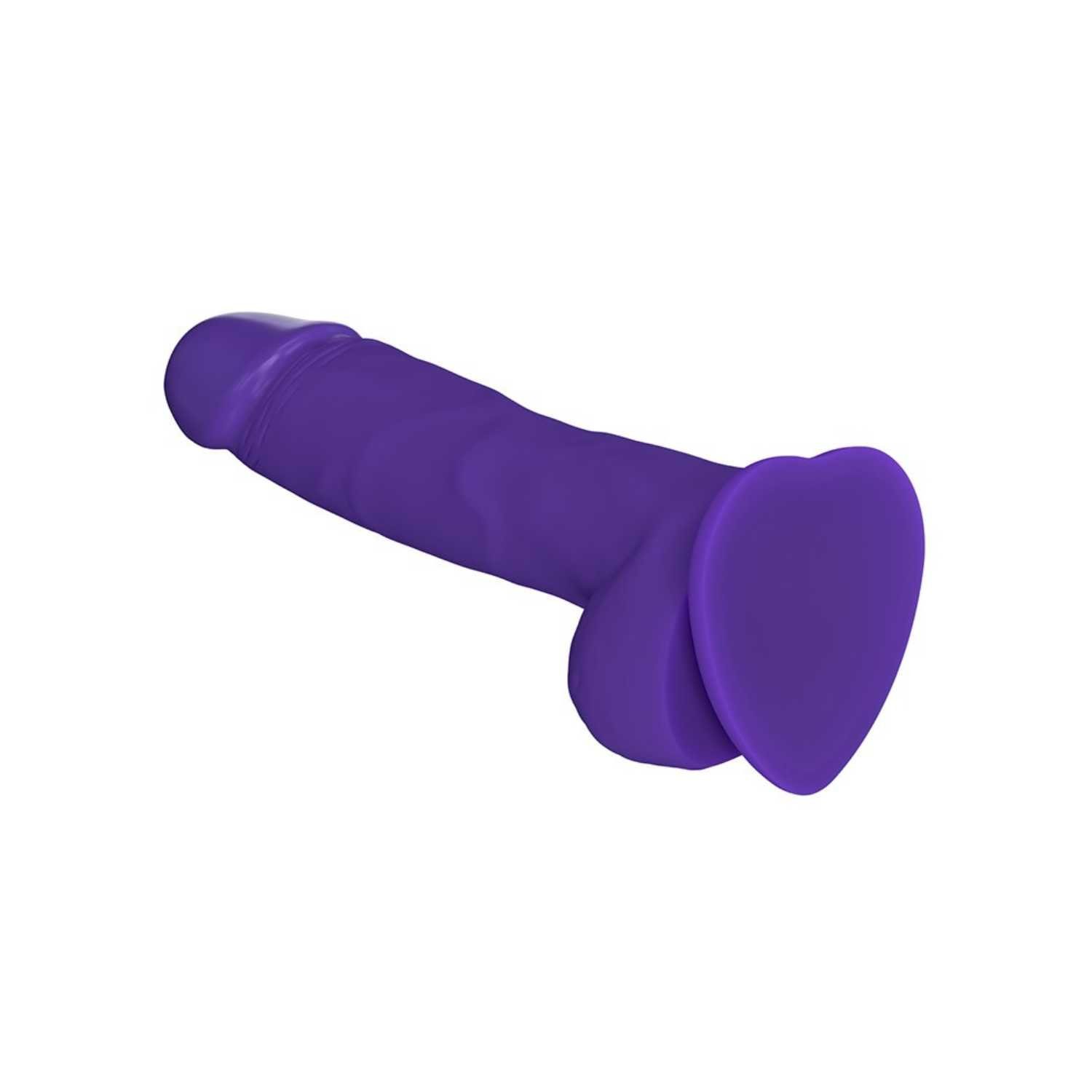 strap-on-me® Strap-on-Dildo Strap-On-Me Soft Realistic Dildo XL violett