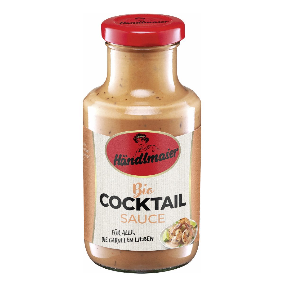 Händlmaier Saucen, Händlmaier Bio Cocktail Sauce cremig-würziger Geschmack Packung 250ml
