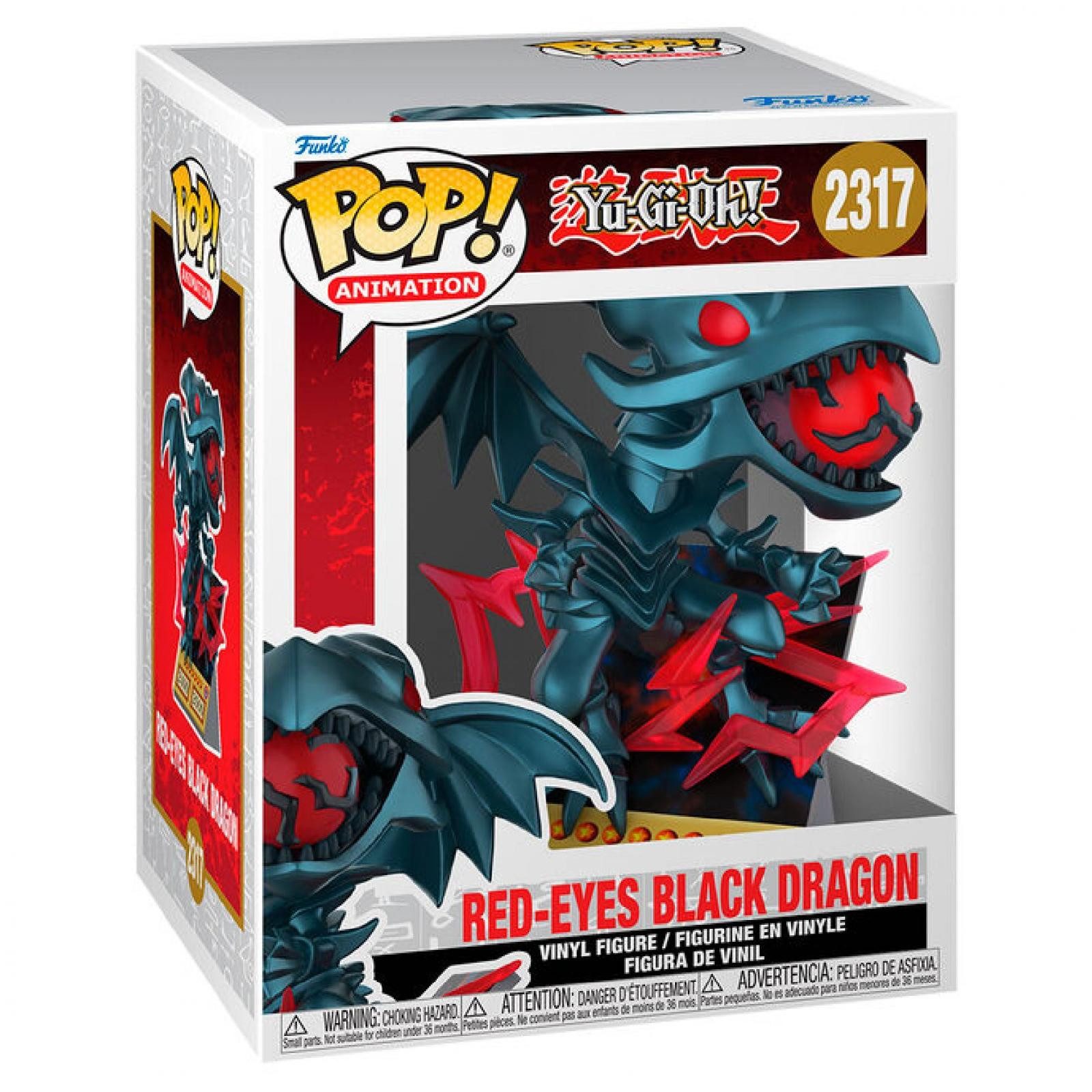 Funko Sammelfigur POP figure Premium Yu-Gi-Oh! Red-Eyes Black Dragon #2317