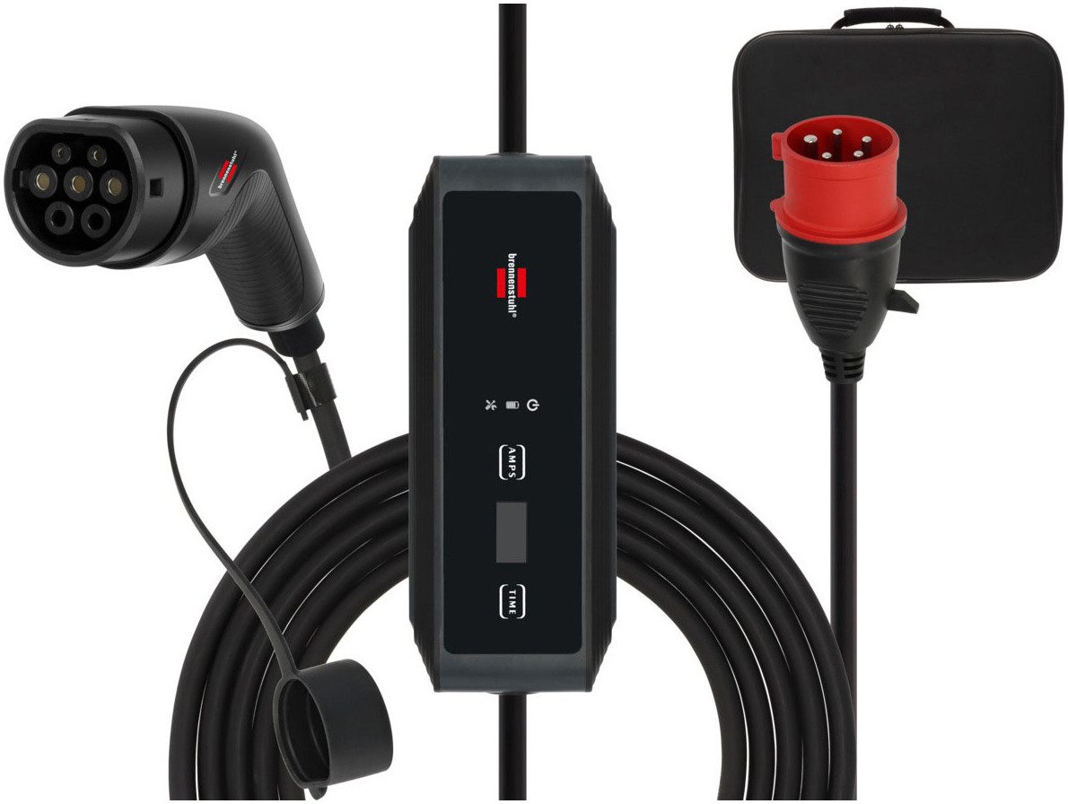 Brennenstuhl EV Typ 2 CEE 11kW Tragbar mit 8m Kabel Elektroauto-Ladegerät