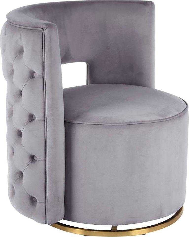 Kayoom Sessel Drehsessel Beverly 125, drehbar, Gestell aus Eisen,samtige Ob günstig online kaufen