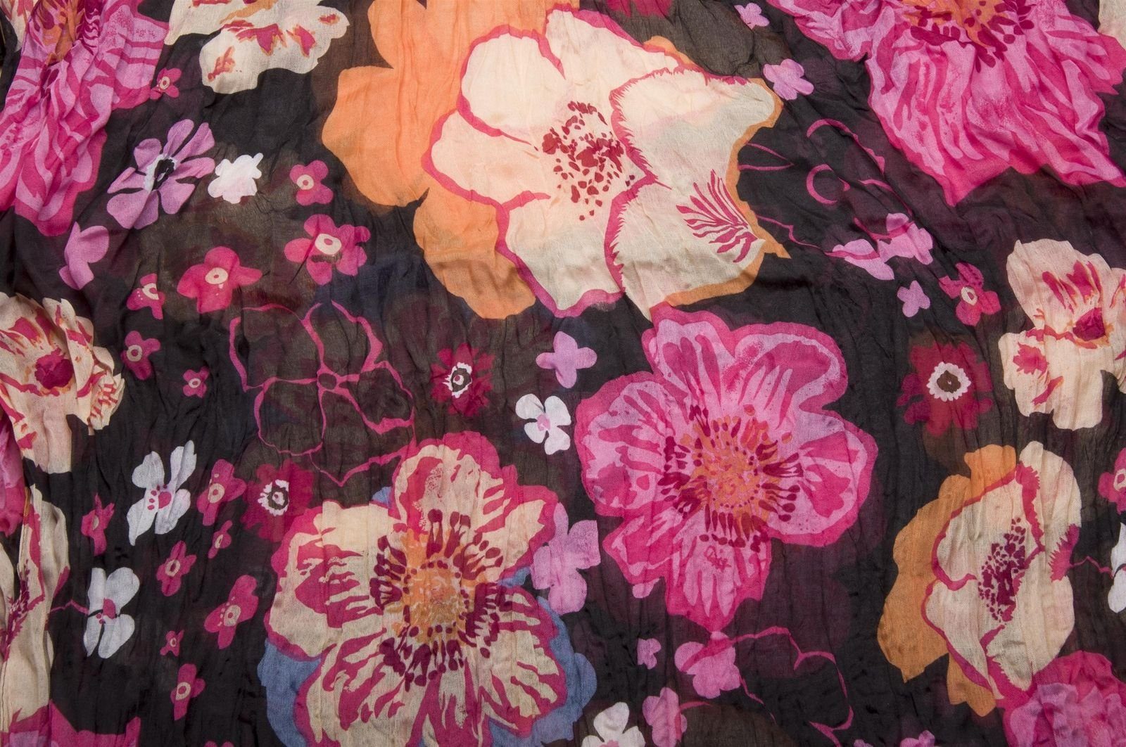 styleBREAKER Loop Loop mit Blumen Allover Print, (1-St) günstig online kaufen