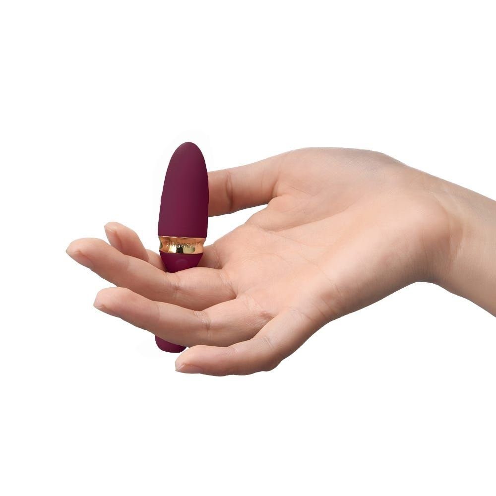 AMORELIE Massagegerät Flirt, 1-tlg., 6 Vibrationsmodi, Wiederaufladbar, Wasserdicht