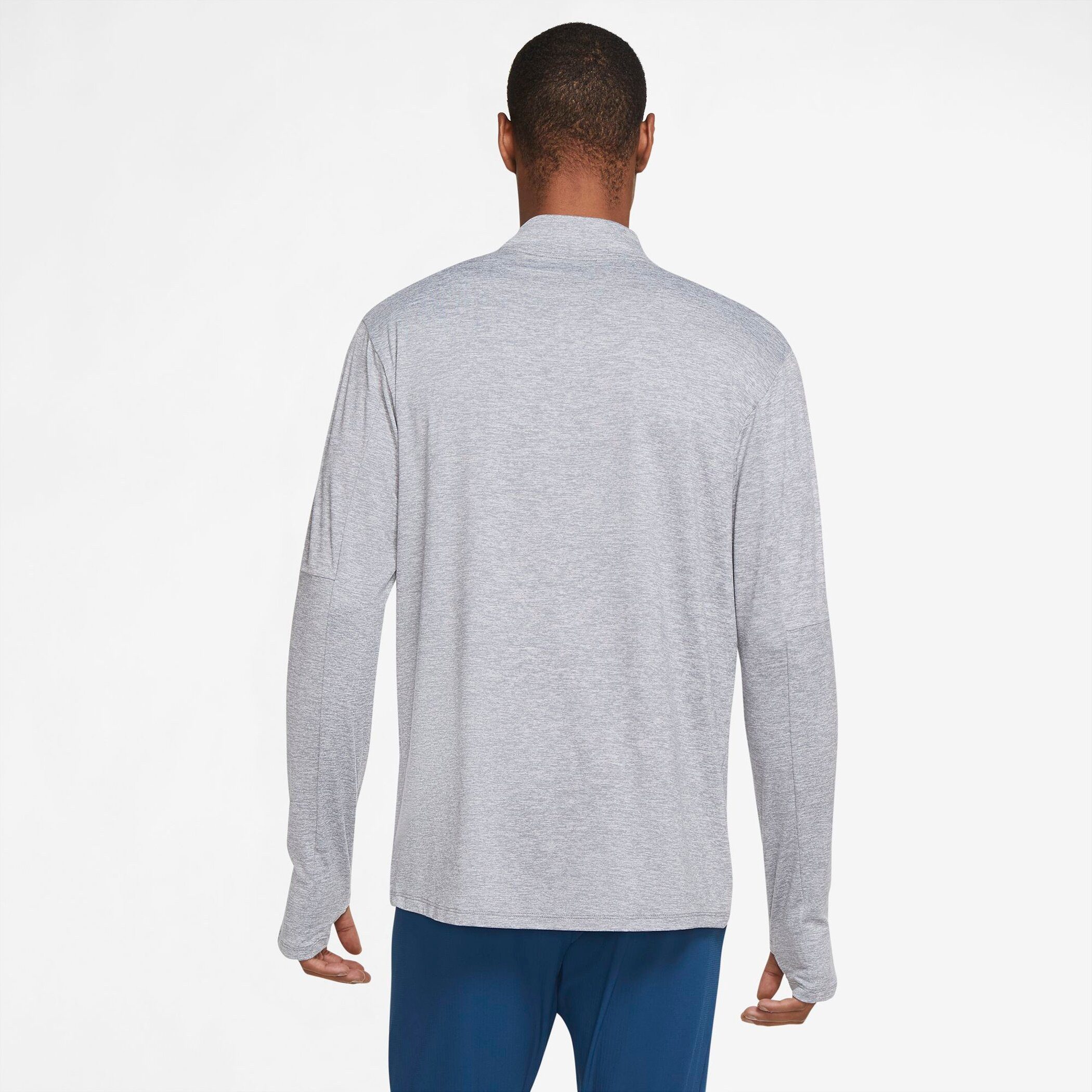 Nike Sweatshirt M NK DF ELMNT TOP HZ SMOKE GREY/GREY FOG/HTR/RE günstig online kaufen