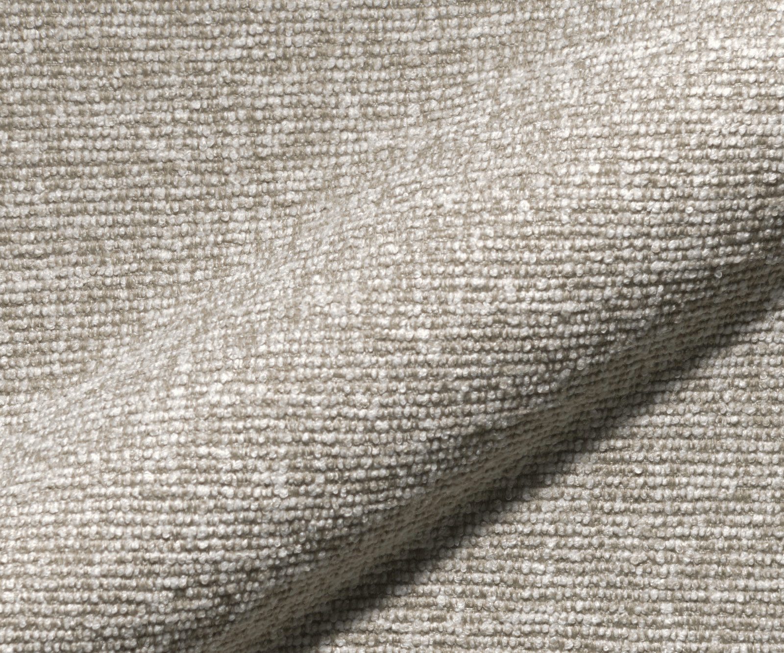 DELIFE Polsterstuhl Abelia-Flex, mit Armlehnen Kreuzgestell breit Schwarz Webstoff Soft Beige 360° dreh – Bild 4 von 5
