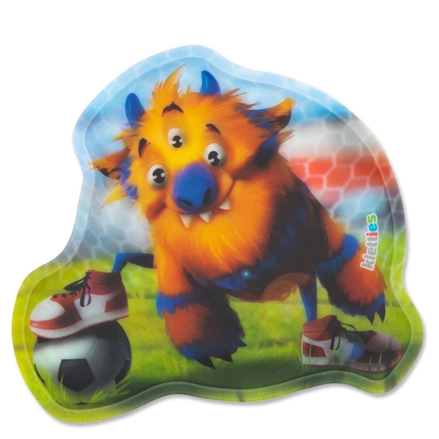 Schulranzen Zubehör Klettie - Kontur (einzeln) (Monster Fußball)