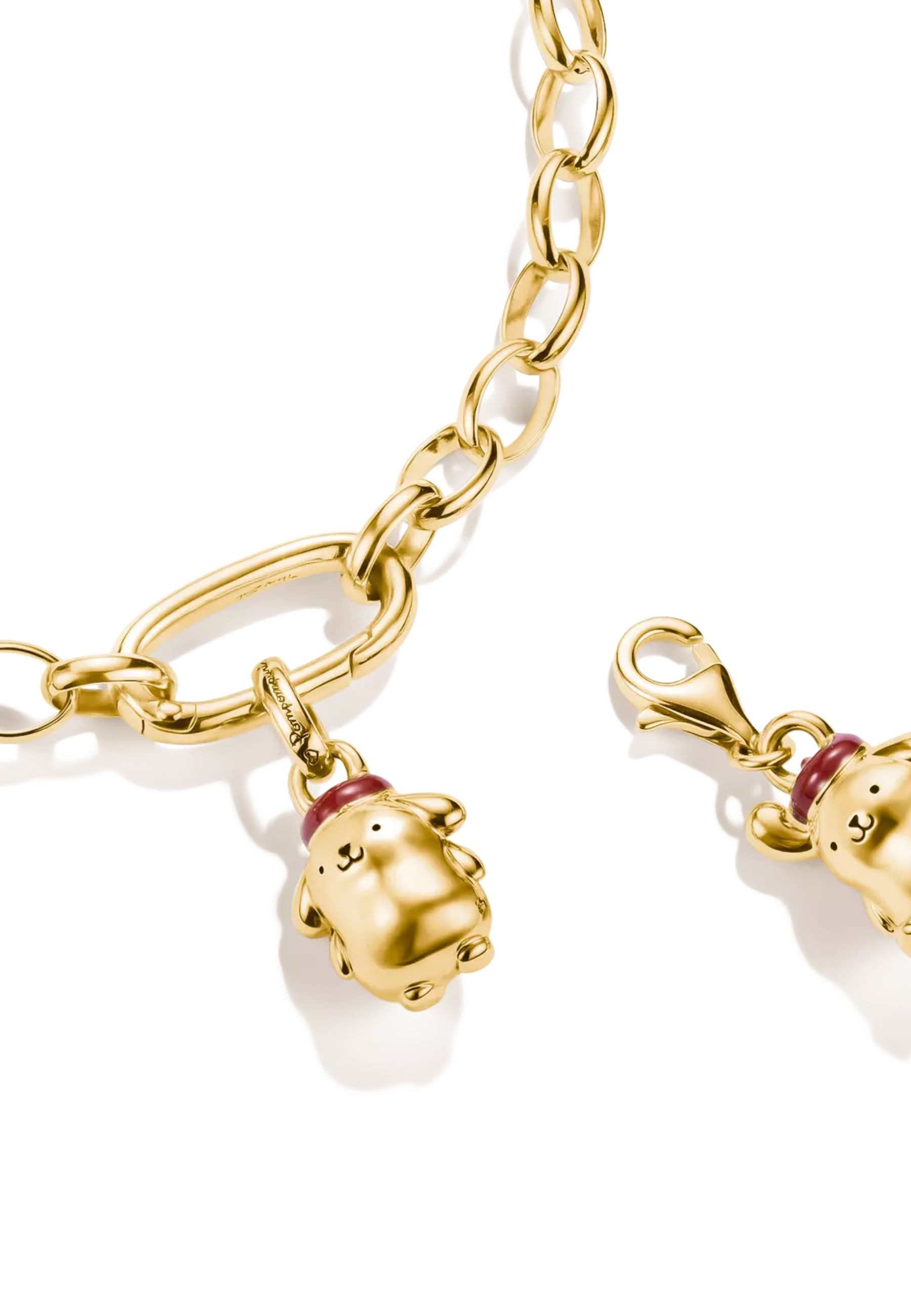THOMAS SABO Kettenanhänger Pompompurin Charm-Anhänger mit Emaille (Set) – Bild 2 von 5