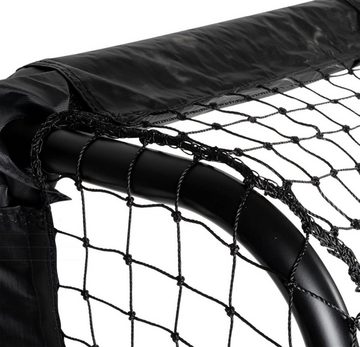 Dunlop Fußballtor Garten Fußballtor (Tor mit Netz, Stahlrohrrahmen pulverbeschichtet), werkzeugloser Zusammenbau, Fußballtor Розмір ca. 180,5 x 120 x 61 cm
