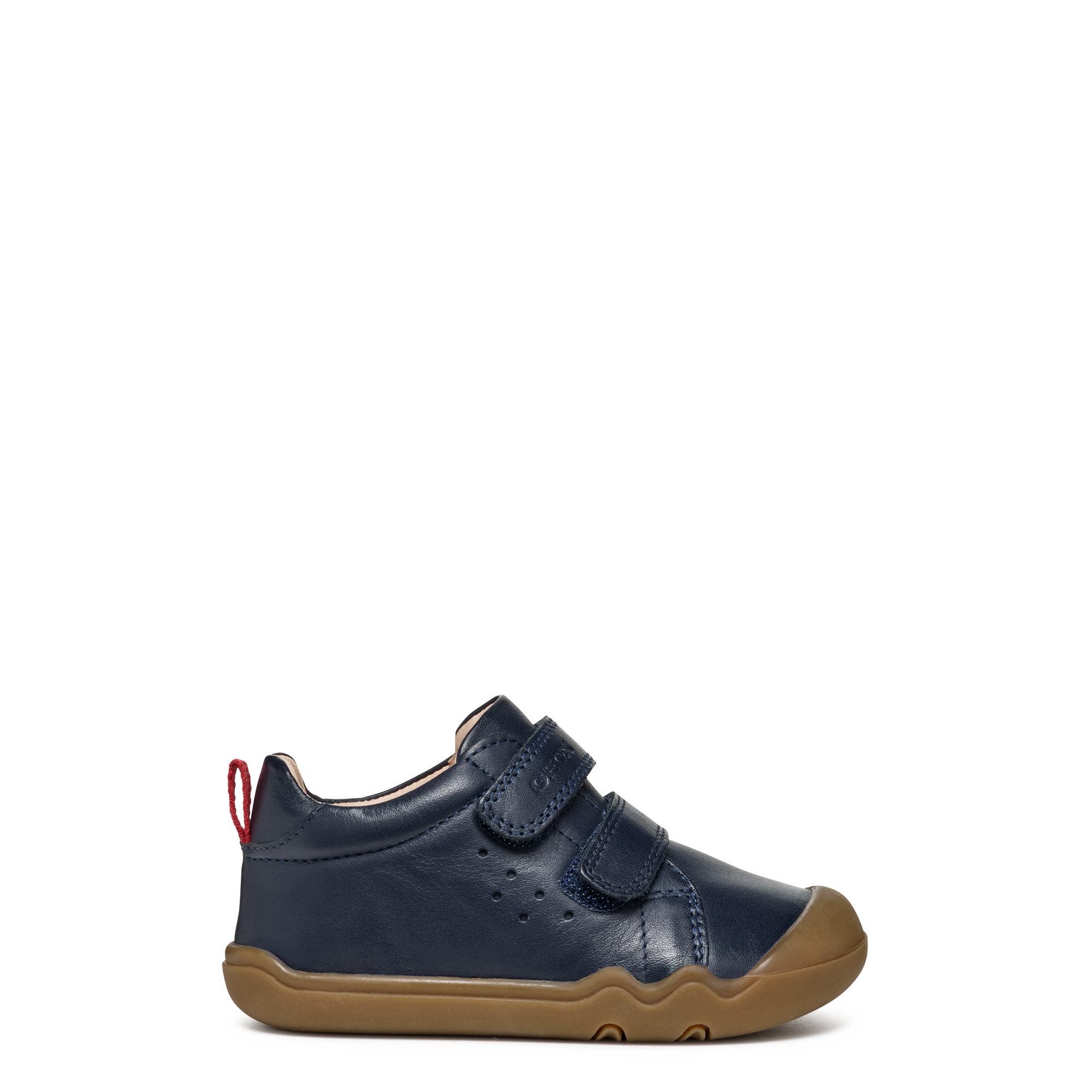 GEOX STEPPIEUP, Klett, Blau, Kinder Klettschuh