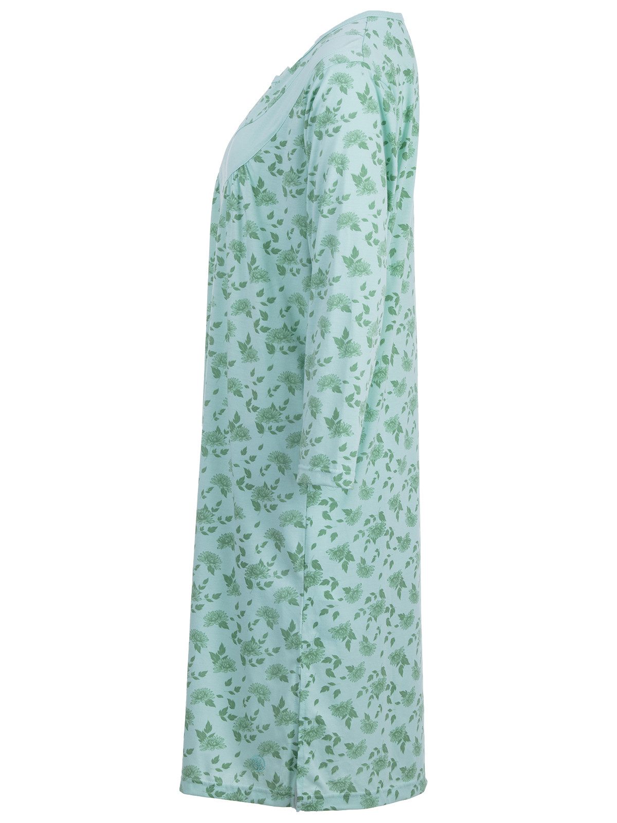 zeitlos Nachthemd Nachthemd Langarm - Helene Chrysantheme günstig online kaufen