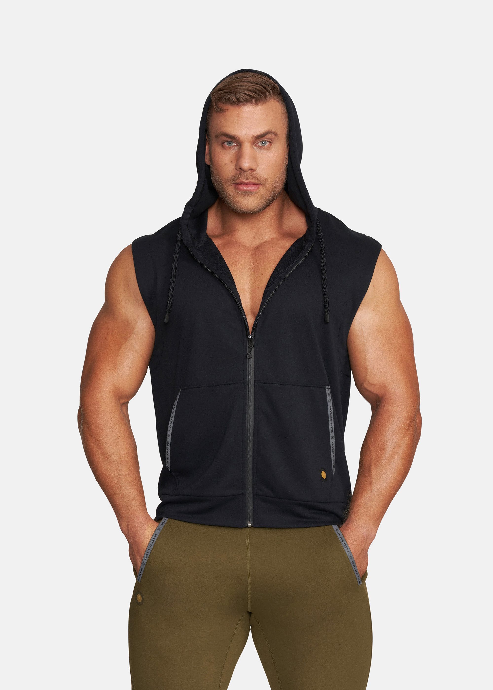 GOLD'S GYM APPAREL Hoodie DRAPER nachhaltige Materialien, atmungsaktiv, sch günstig online kaufen