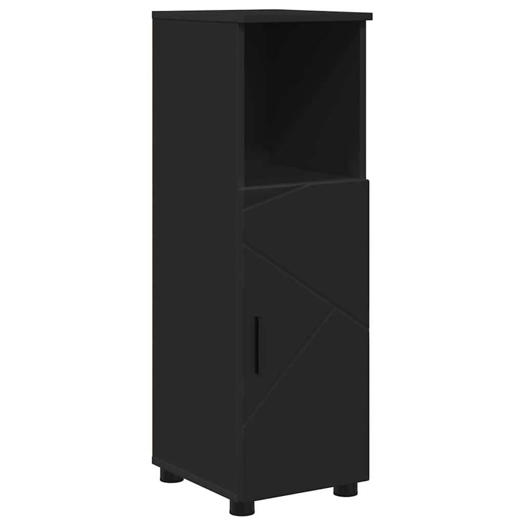 vidaXL Badezimmerspiegelschrank Badezimmer Schrank Schwarz 30 günstig online kaufen