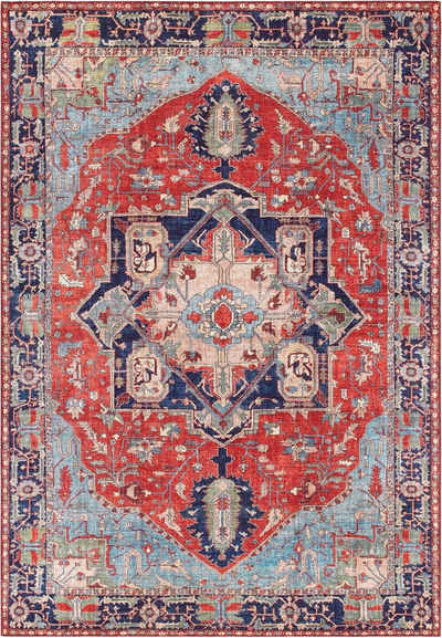 Teppich Hamadan, ELLE DECORATION, rechteckig, Höhe: 5 mm, Orientalisch, Orient, Kurzflor, Wohnzimmer, Schlafzimmer, Esszimmer
