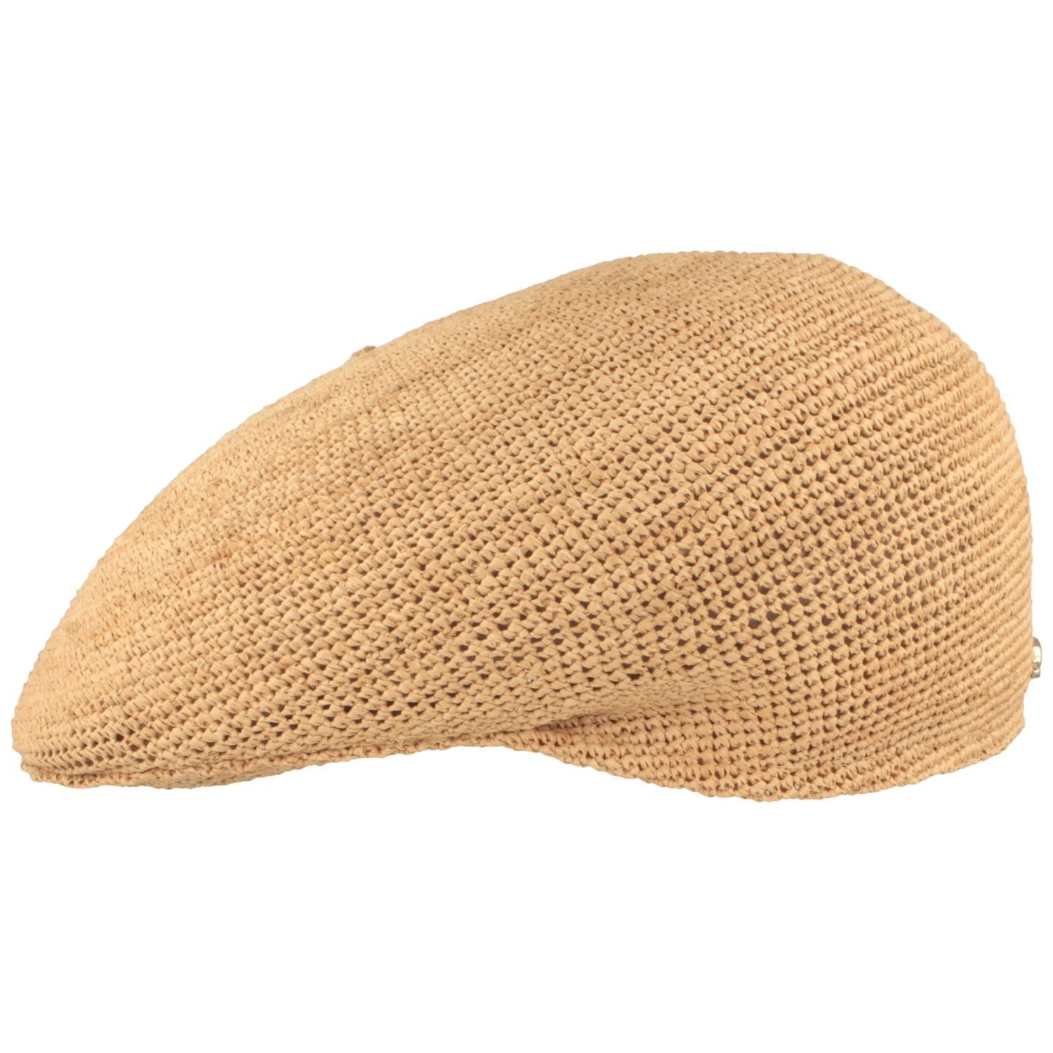 Borsalino Strohhut Knautschbarer Raffia Crochet Flatcap