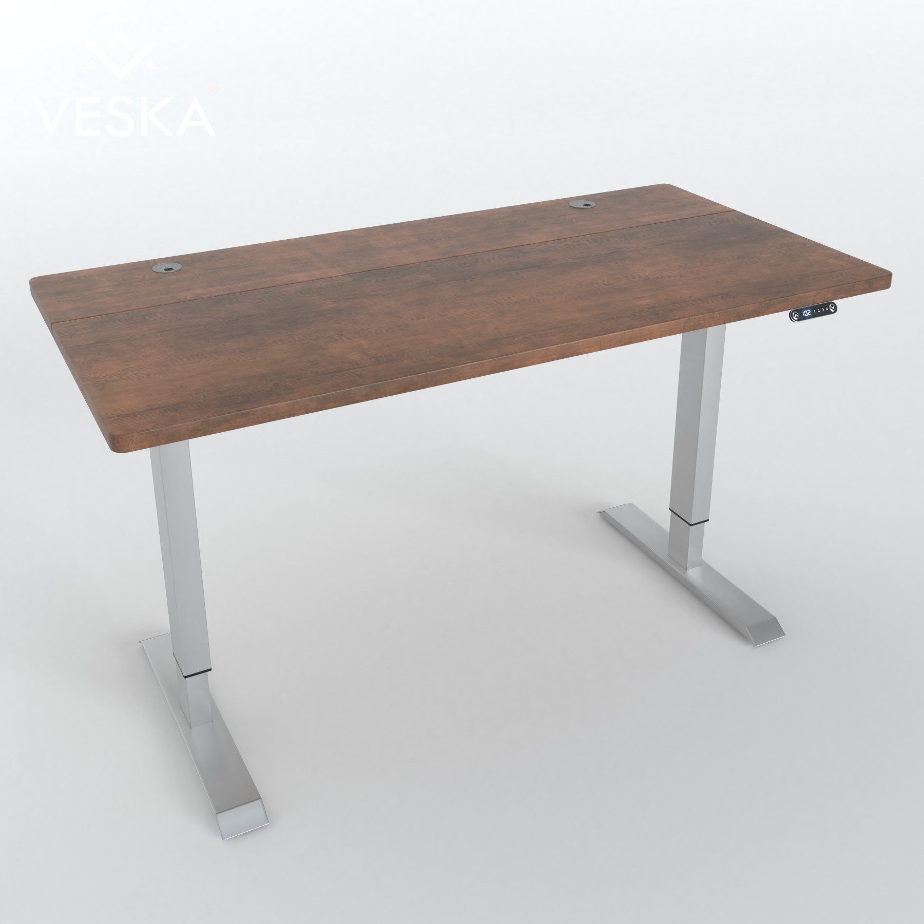 VESKA Schreibtisch Höhenverstellbar 140 x 70 günstig online kaufen