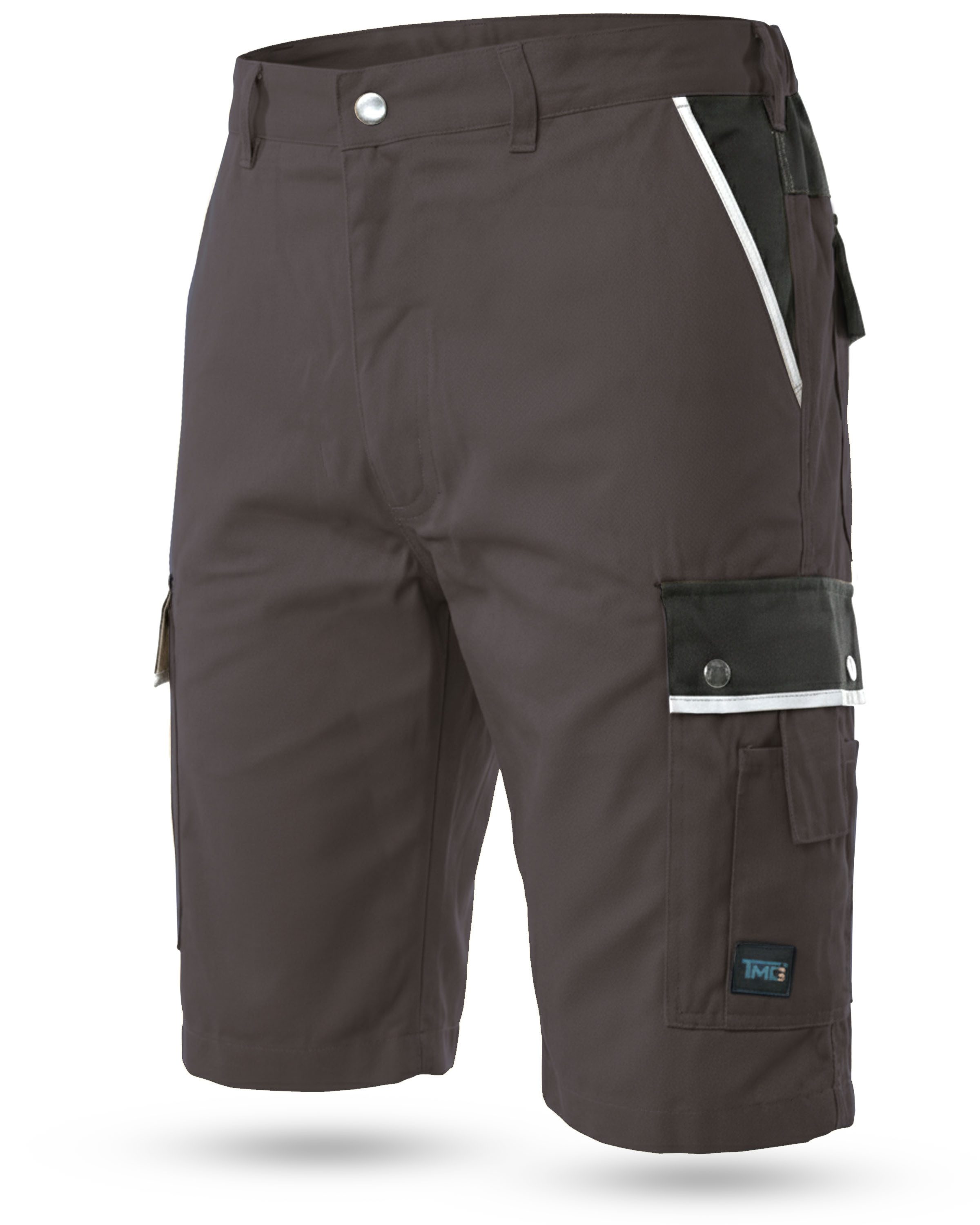 TMG International Arbeitsshorts kurze Arbeitshose Short Style Cargohose Bermuda Robustes Material und hoher Tragekomfort