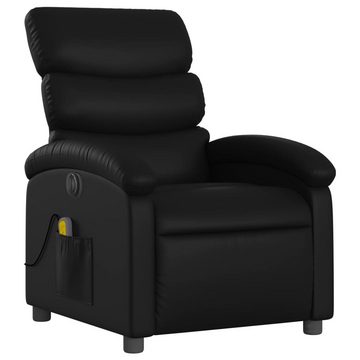 vidaXL Sessel Massagesessel Elektrisch Schwarz Kunstleder (1-St)