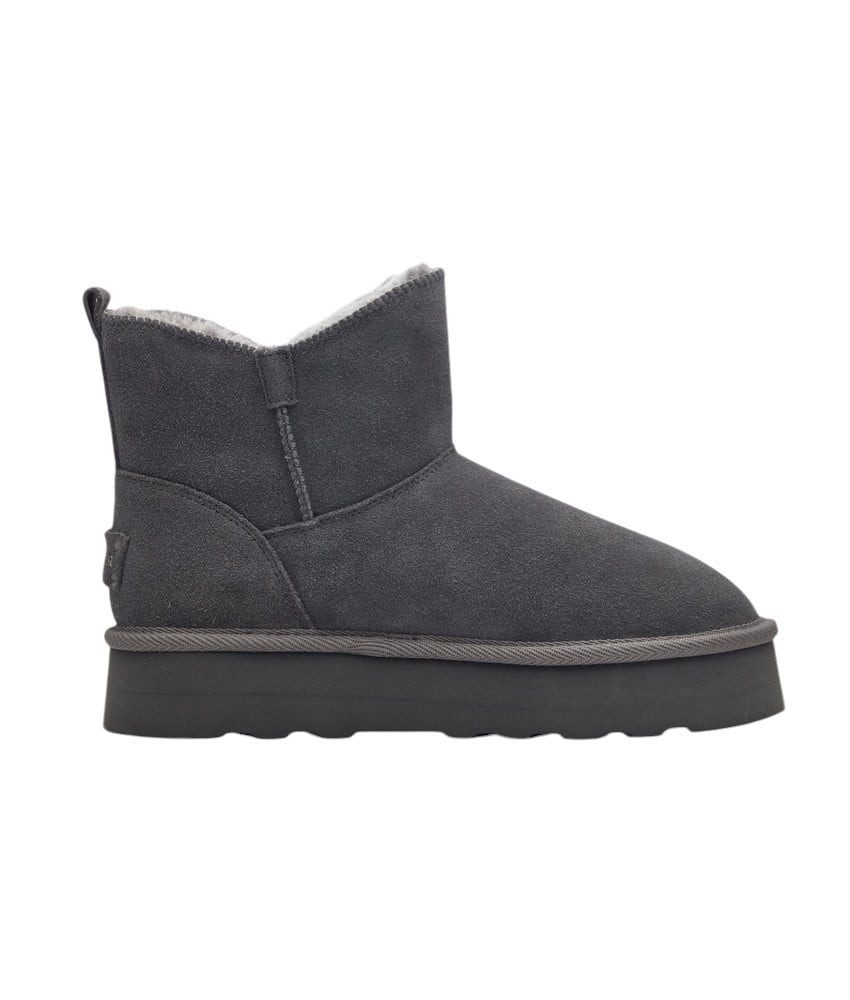 s.Oliver 5-26447-43-216 - mit Innenfutter - graphitegrau Damen Winterstiefel