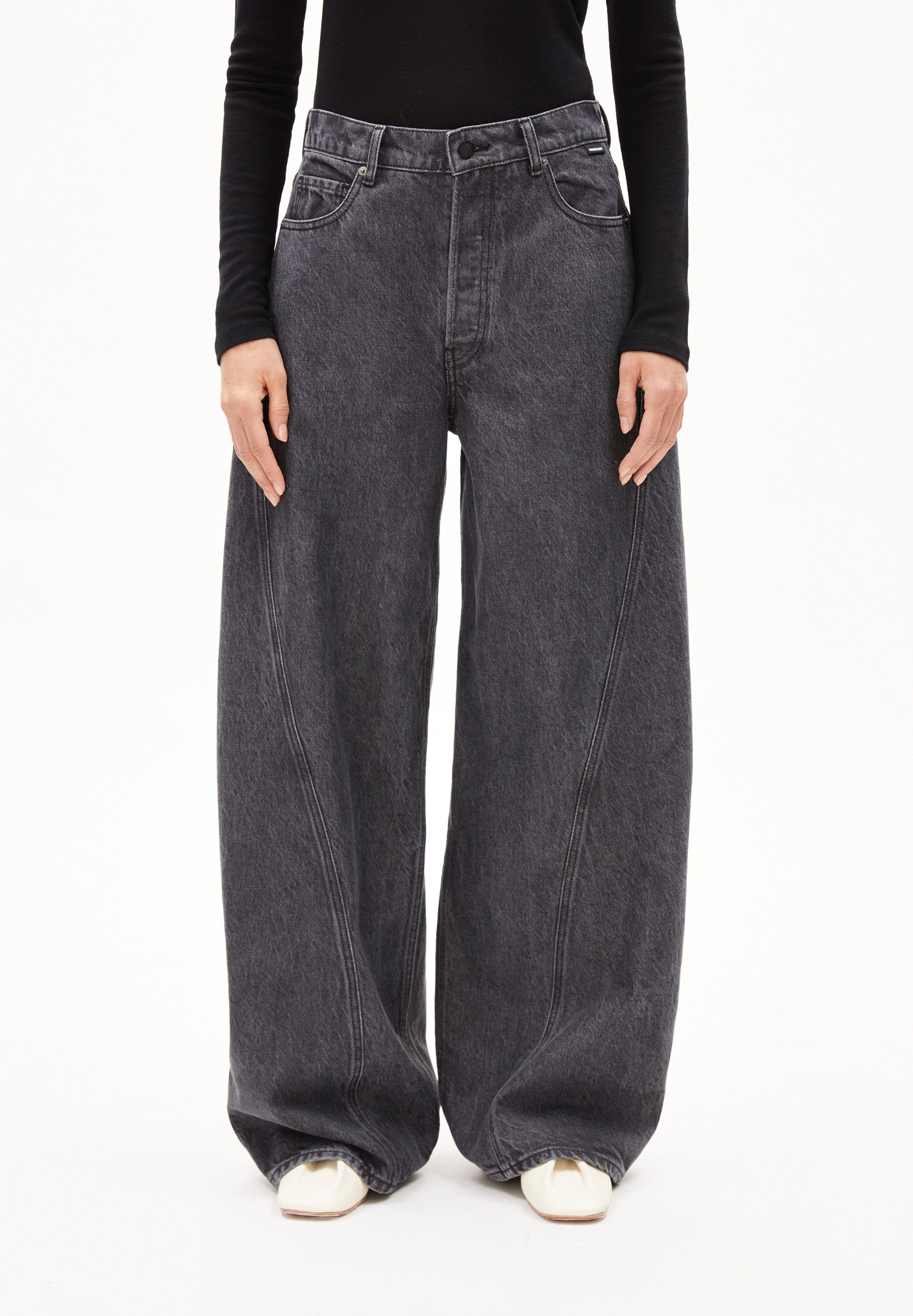 Armedangels Weite Jeans AALTHEA (Non-Stretch, Loose günstig online kaufen