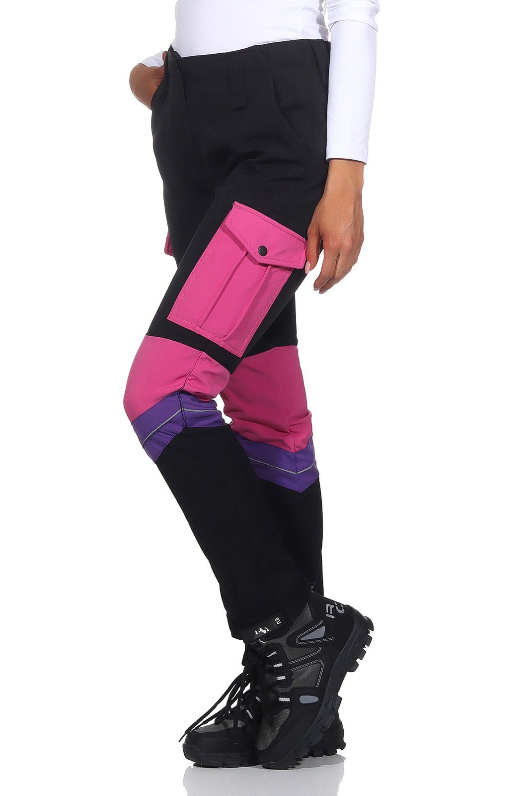Rock Creek Softshellhose Damen Outdoor Wanderhose D-483