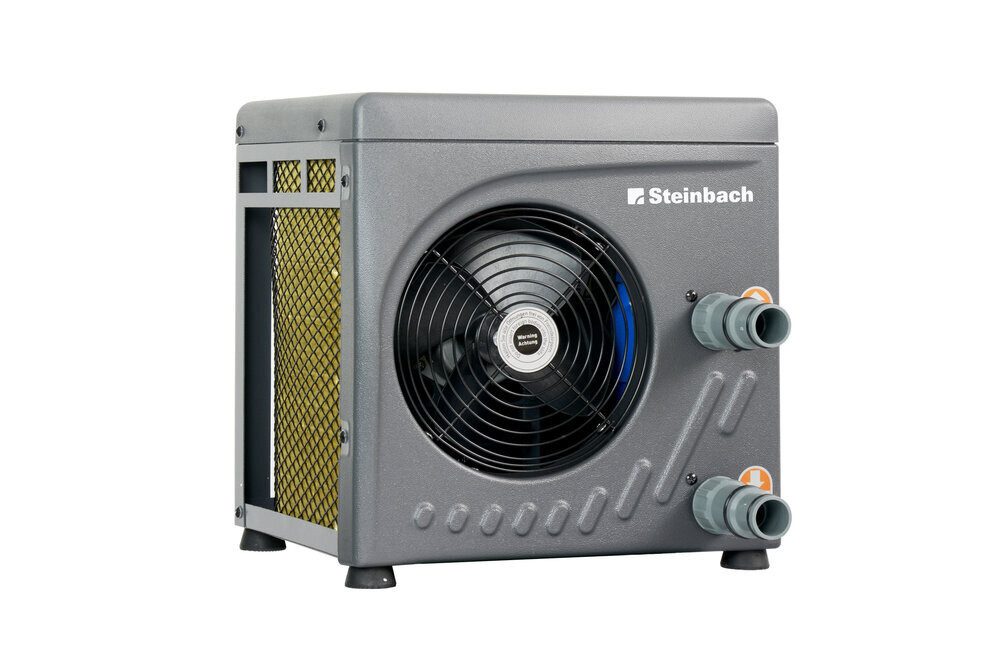 Steinbach Pool-Wärmepumpe Swimming Pool Luft-Wärmepumpe "Mini" mit Durchflusssensor
