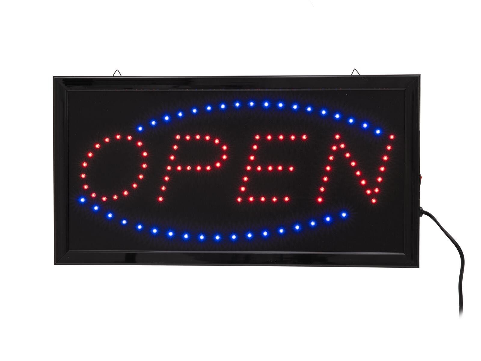 EUROLITE Dekolicht EUROLITE LED Schild OPEN classic günstig online kaufen