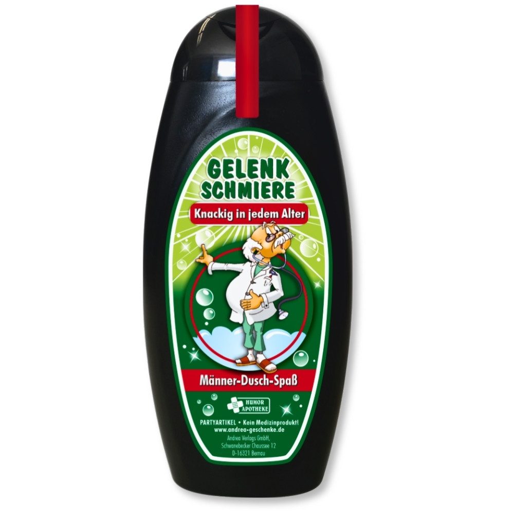 Pflege-Geschenkset Gelenkschmiere Männer Shampoo Duschgel - Knackig in jedem Alter