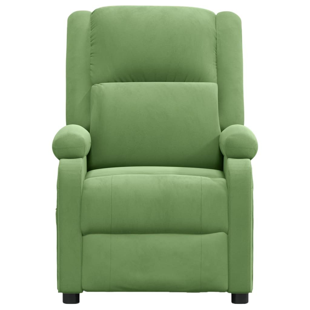 vidaXL Sessel Relaxsessel Hellgrün Samt (1-St) günstig online kaufen
