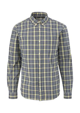 s.Oliver Langarmhemd Slim: Hemd mit Button-down-Kragen