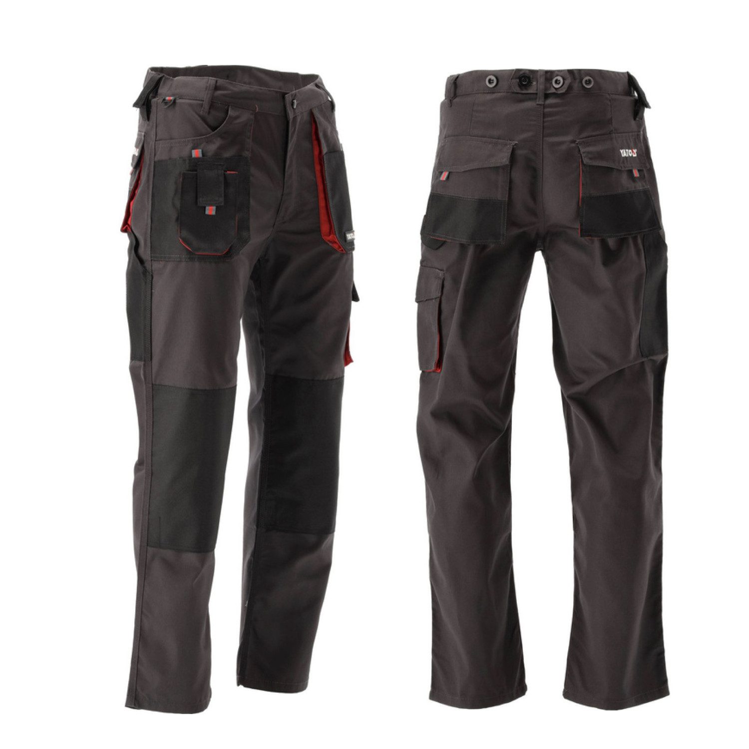 Arbeitshose Arbeitshose BASALT schwarz/rot Gr. XXL