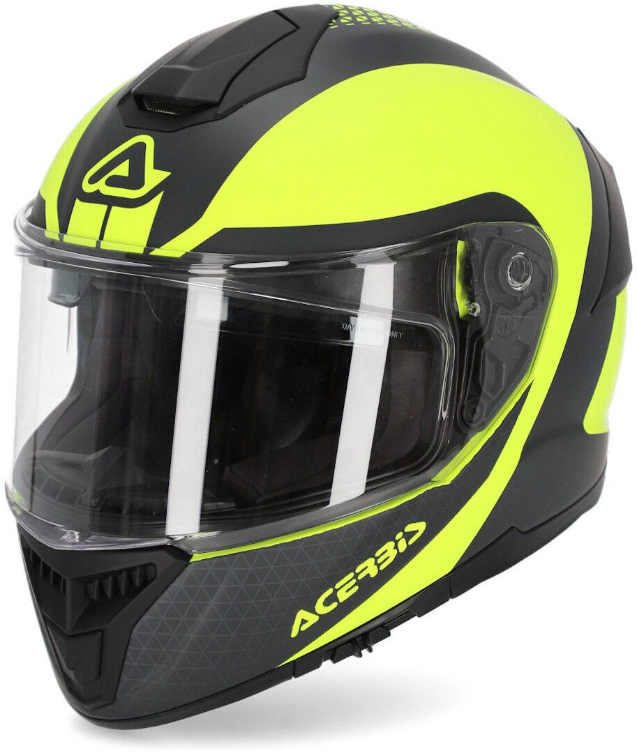 Acerbis Motorradhelm Krapon Helm, integriertes Sonnenvisier