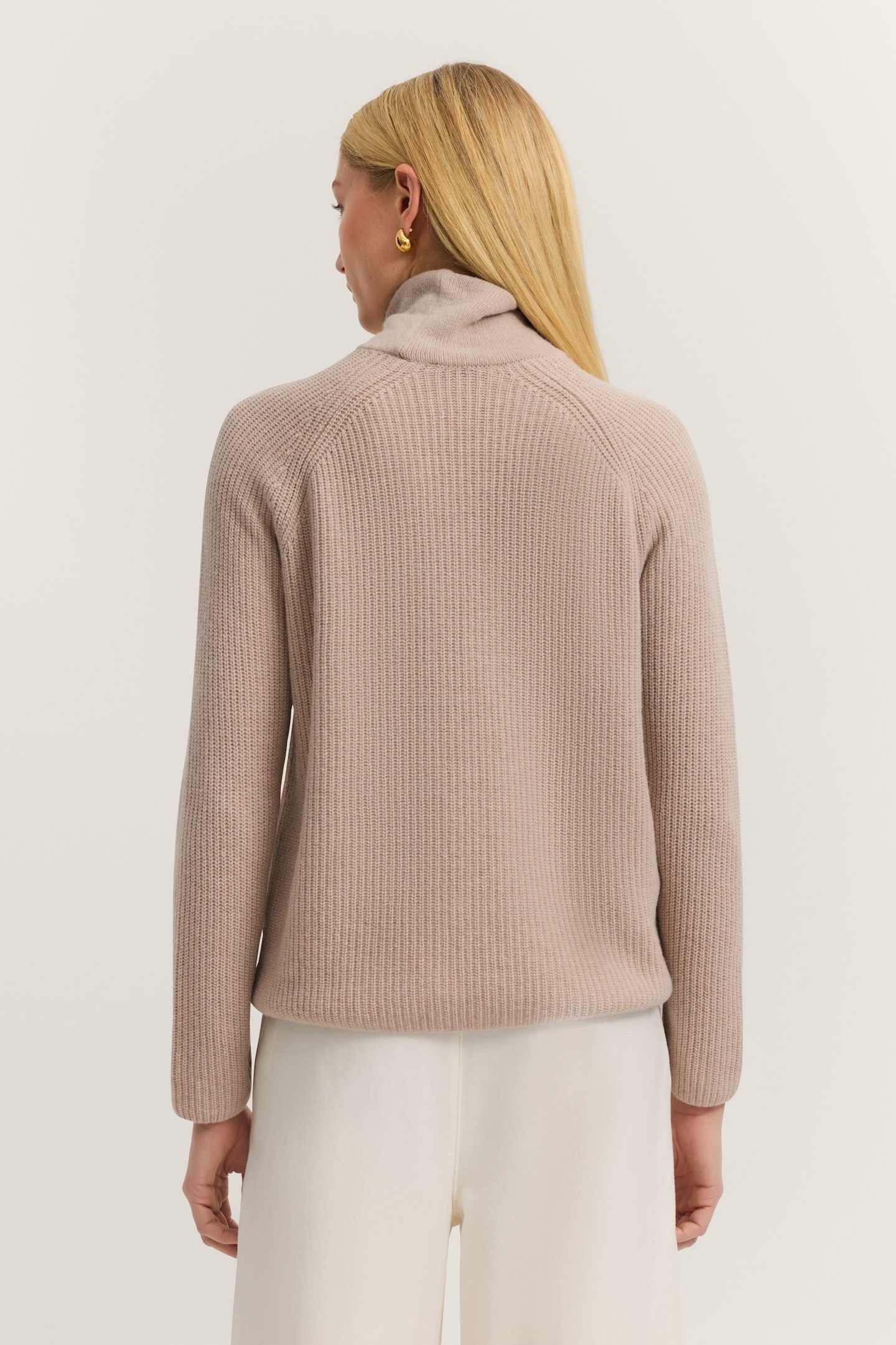 bugatti Rollkragenpullover aus Woll-Kaschmir-Mix
