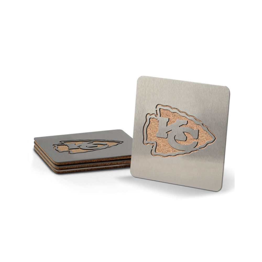Kansas City Chiefs Kansas City Chiefs Boaster Coaster 4er-Set