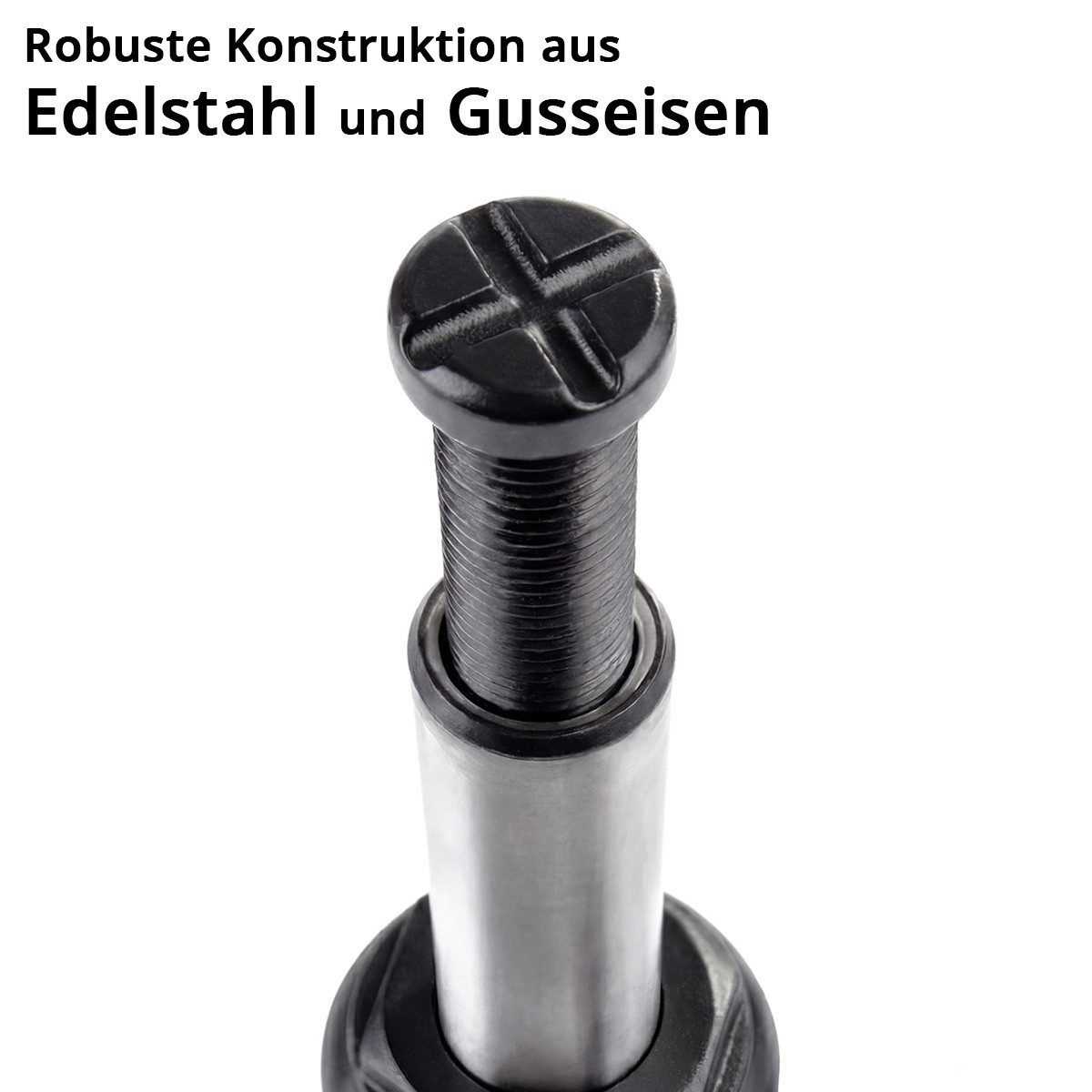 STAHLWERK Wagenheber Hydraulikheber 16 t 225- 45 mm Stempelwagenheber Autoheber Wagenheber