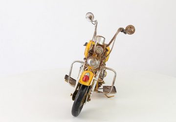 Modellauto Motorrad Chopper Modell Retro Vintage Blech Länge 58,9 cm