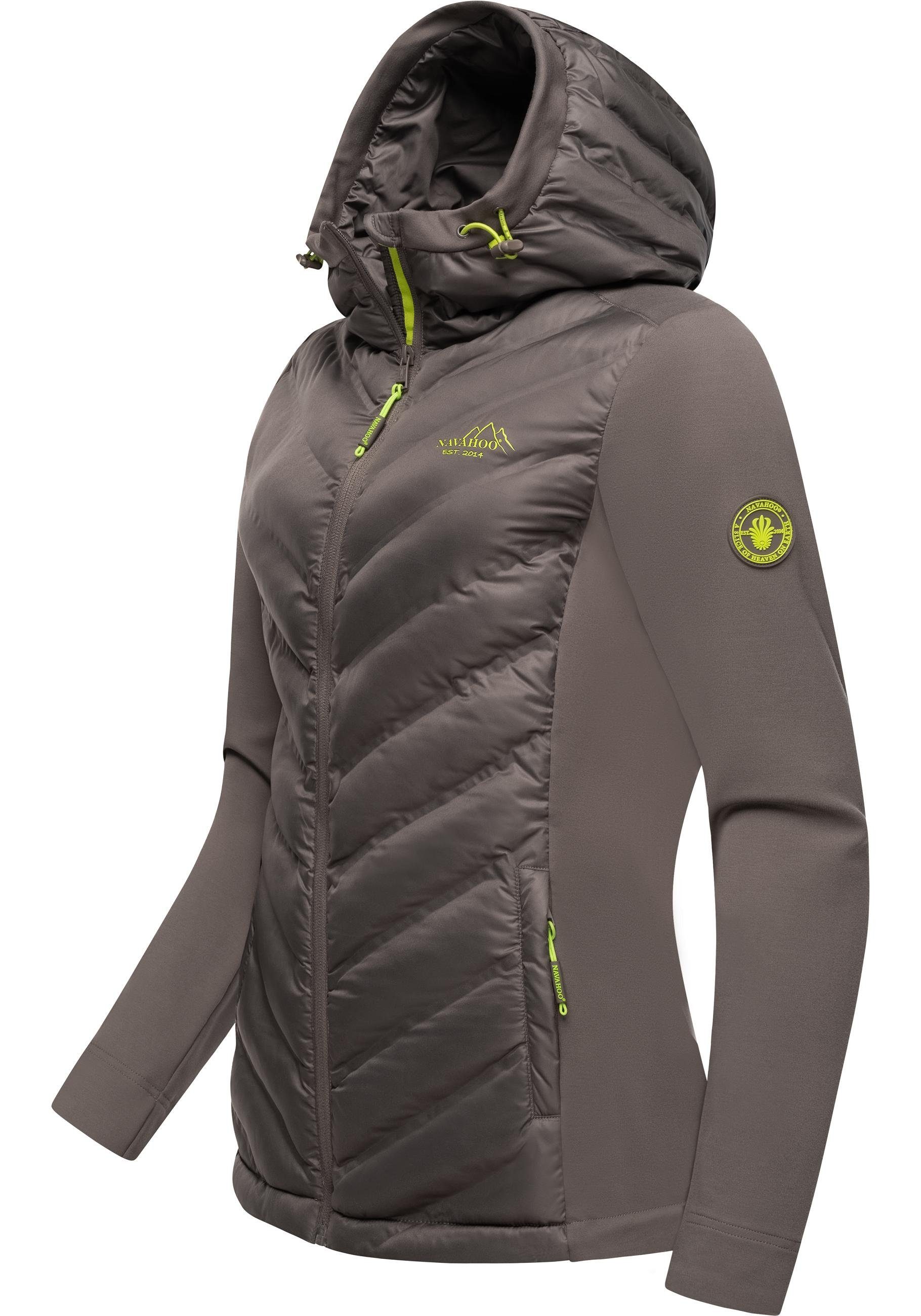 Navahoo Outdoorjacke Nimm Mich Mit stylische Übergangsjacke mit Kapuze günstig online kaufen