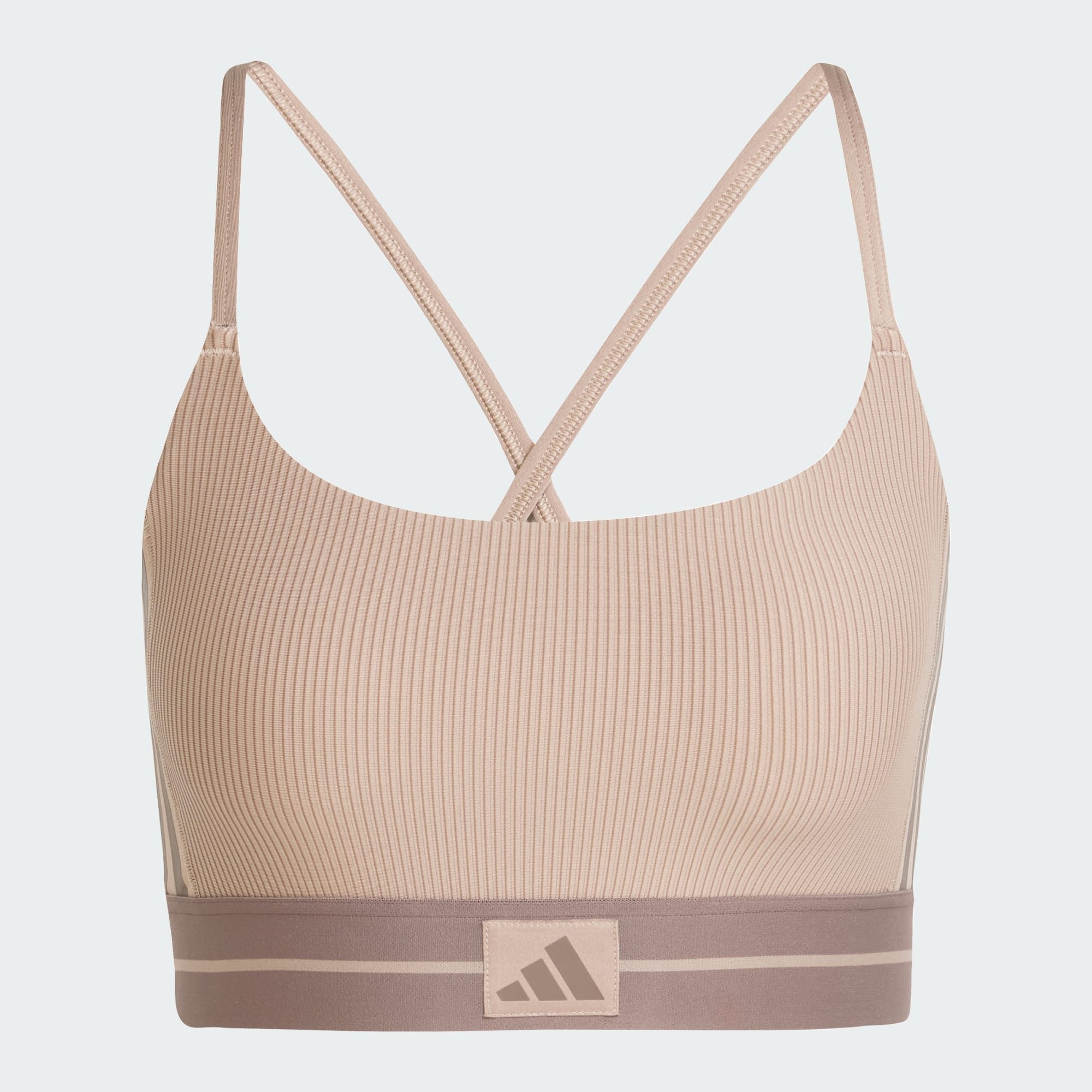 adidas Performance Sport-BH HYPERGLAM RIB SPORT-BH (1-tlg)