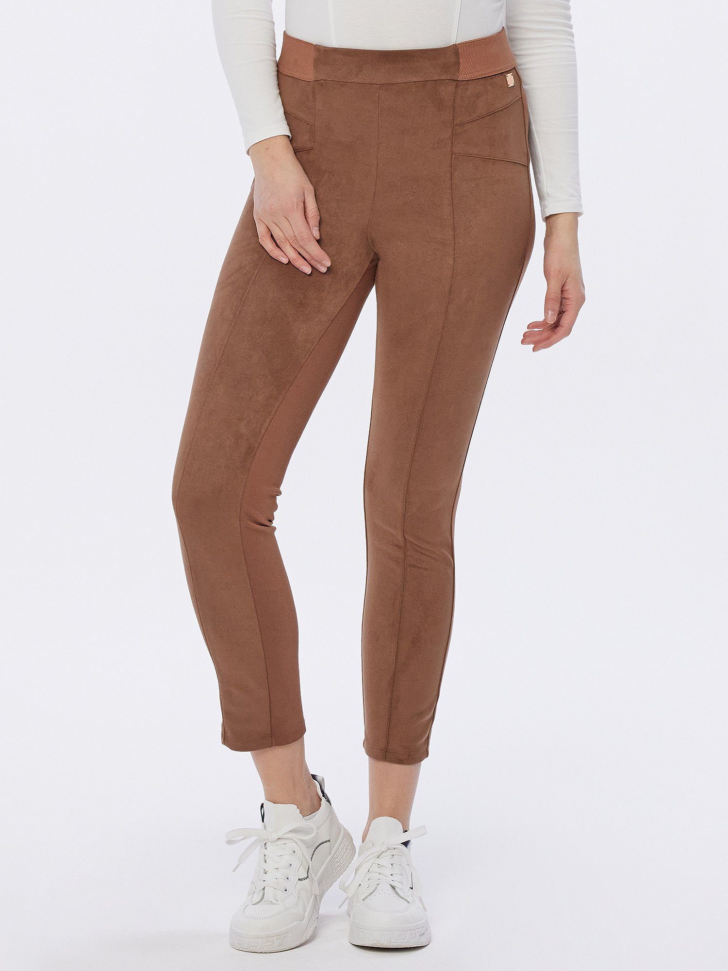 Georg Stiels Schlupfhose Stoffhose koerpernah mit günstig online kaufen